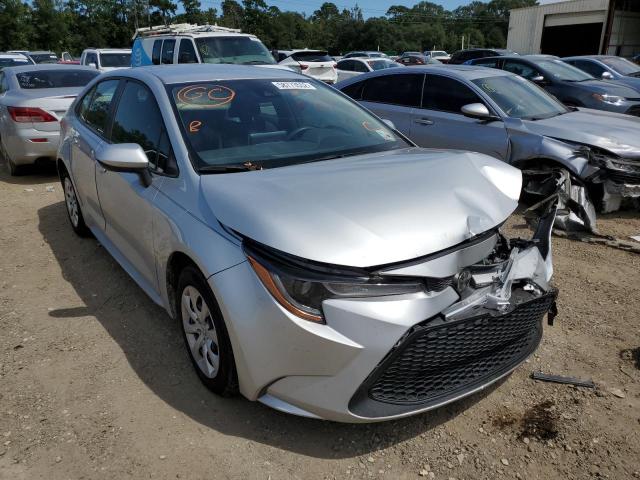 TOYOTA COROLLA LE 2021 with VIN JTDEPMAE6MJ164291 - Photo from auction