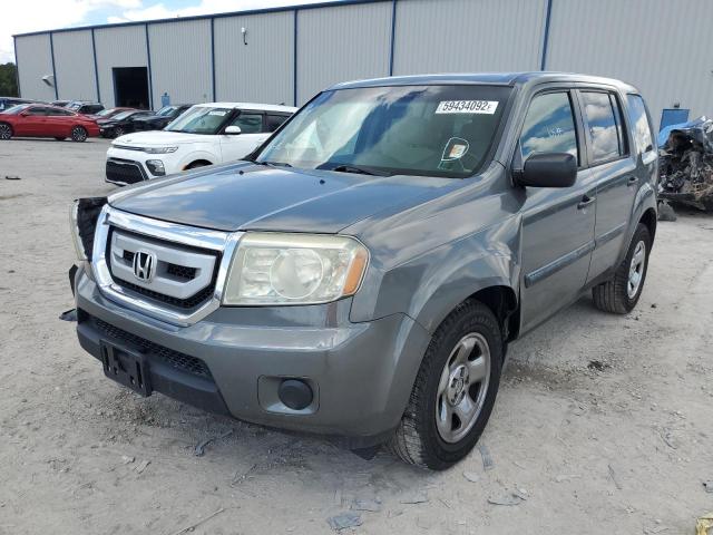 Photo 2 from auction – 2009 HONDA PILOT LX with VIN 5FNYF38219B020376
