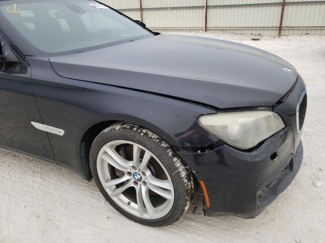 Photo 9 from auction – 2010 BMW 750 I with VIN WBAKA8C51ACY35971