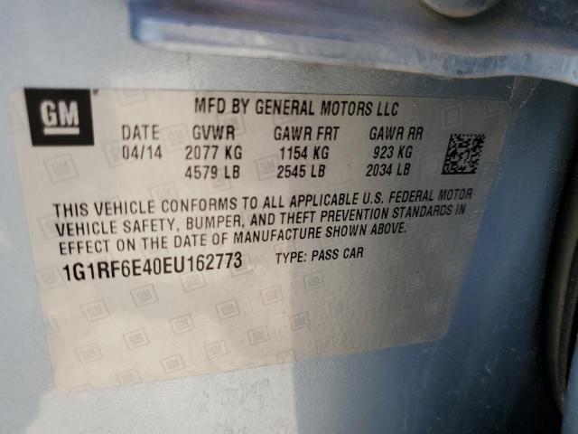 Photo 10 from auction – 2014 CHEVROLET VOLT with VIN 1G1RF6E40EU162773