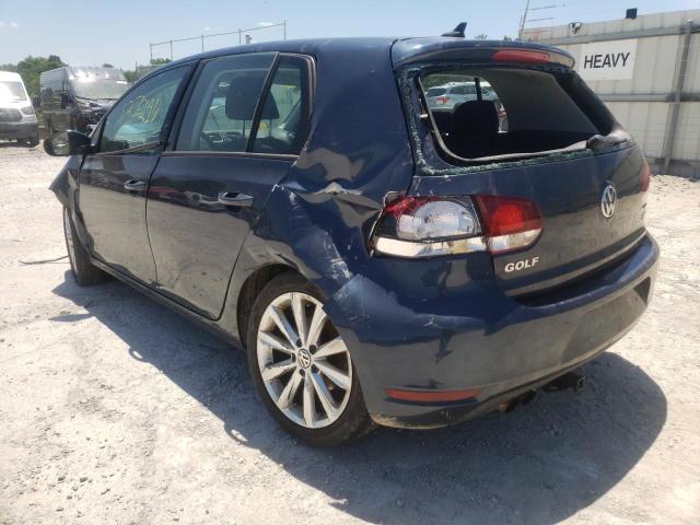 Photo 3 from auction – 2013 VOLKSWAGEN GOLF with VIN WVWNM7AJ2DW088952