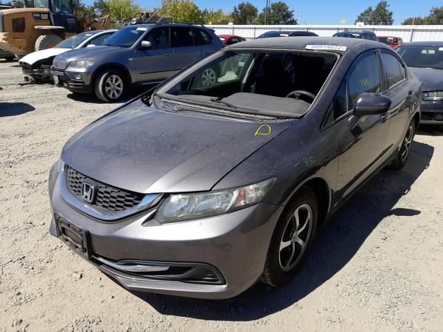 Photo 2 from auction – 2015 HONDA CIVIC SE with VIN 19XFB2F70FE054208