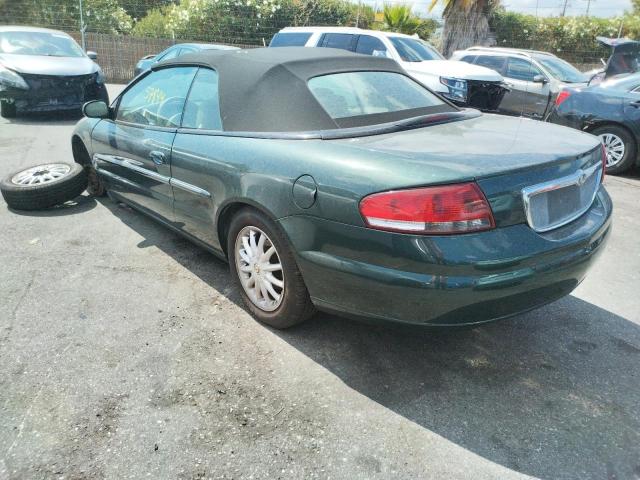 Photo 3 from auction – 2001 CHRYSLER SEBRING LX with VIN 1C3EL55U11N584715