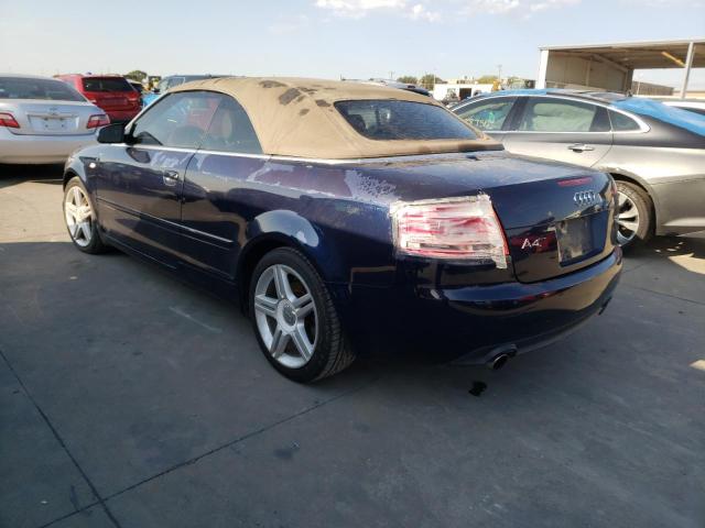 Zdjęcie 3 z aukcji – 2007 AUDI A4 2.0T CA z VIN WAUAF48H07K023729