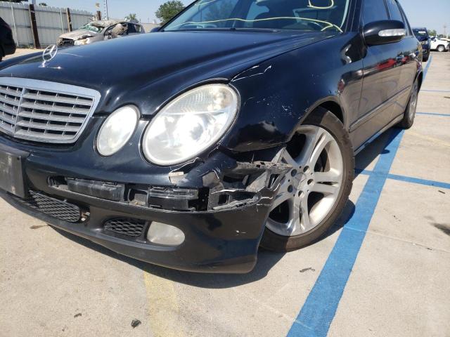 Photo 9 from auction – 2005 MERCEDES-BENZ E-CLASS with VIN WDBUF83J55X168930