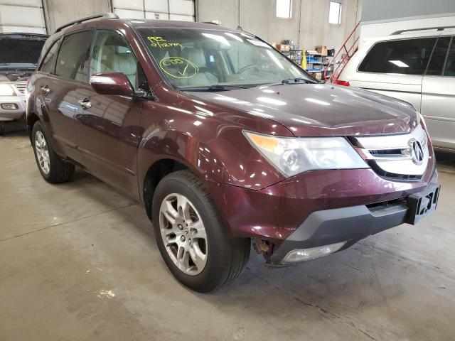 ACURA MDX TECHNO 2009 with VIN 2HNYD28659H503909 - Photo from auction