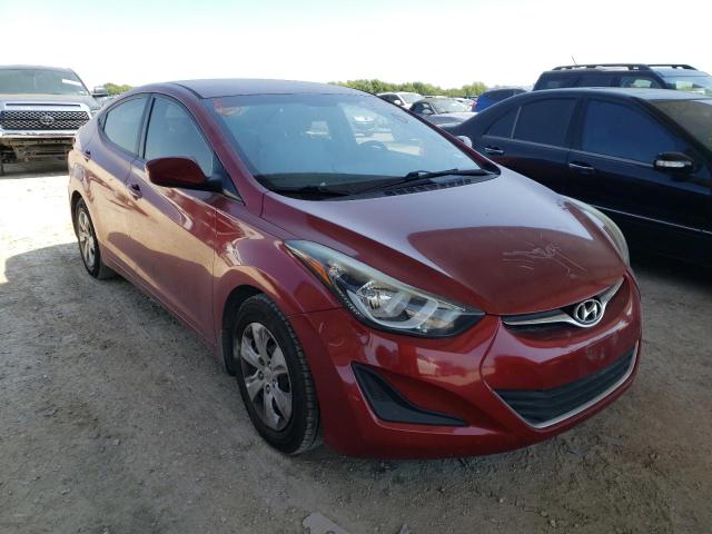 Photo 1 from auction – 2016 HYUNDAI ELANTRA SE with VIN 5NPDH4AE9GH757472