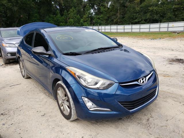 Photo 1 from auction – 2014 HYUNDAI ELANTRA SE with VIN KMHDH4AEXEU162130