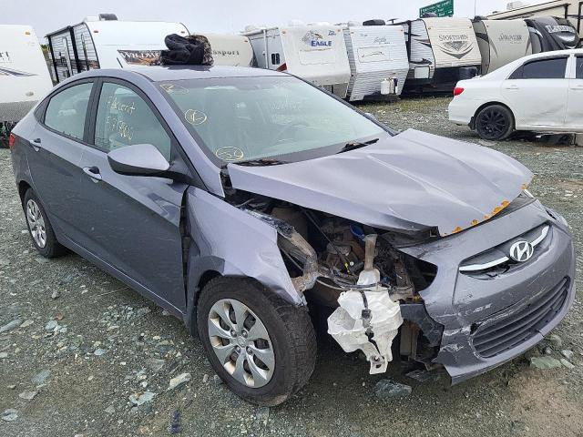 HYUNDAI ACCENT SE 2017 with VIN KMHCT4AE6HU190604 - Photo from auction