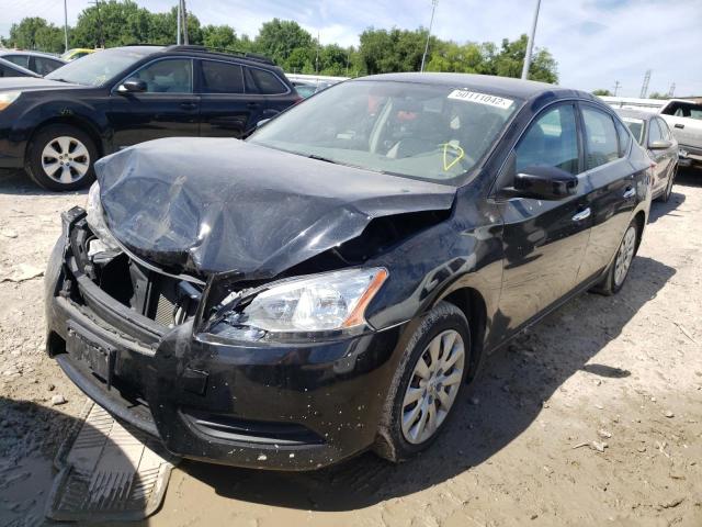 Photo 2 from auction – 2013 NISSAN SENTRA S with VIN 3N1AB7AP2DL743418