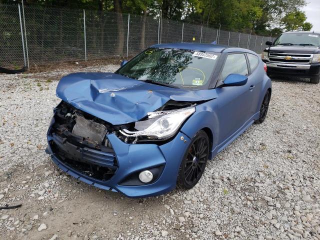 Photo 2 from auction – 2016 HYUNDAI VELOSTER T with VIN KMHTC6AE9GU257819