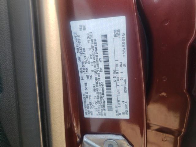 Photo 10 from auction – 2018 FORD ESCAPE S with VIN 1FMCU0F74JUB97900