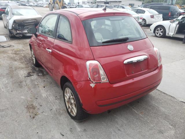Photo 3 from auction – 2012 FIAT 500 POP with VIN 3C3CFFAR5CT131268