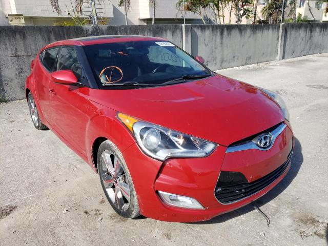 HYUNDAI VELOSTER 2016 with VIN KMHTC6AD5GU258991 - Photo from auction
