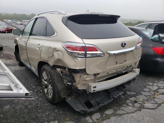 Photo 3 from auction – 2013 LEXUS RX 450 with VIN JTJBC1BAXD2063514