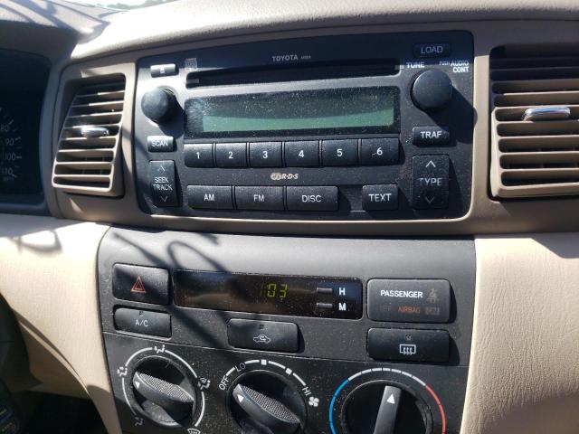 Photo 9 from auction – 2007 TOYOTA COROLLA with VIN 2T1BR30EX7C779872