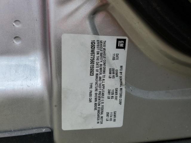 Zdjęcie 10 z aukcji – 2006 CADILLAC STS z VIN 1G6DW677560159923