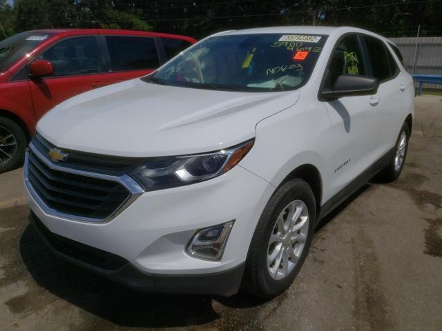 Photo 2 from auction – 2020 CHEVROLET EQUINOX LS with VIN 3GNAXHEVXLS655581