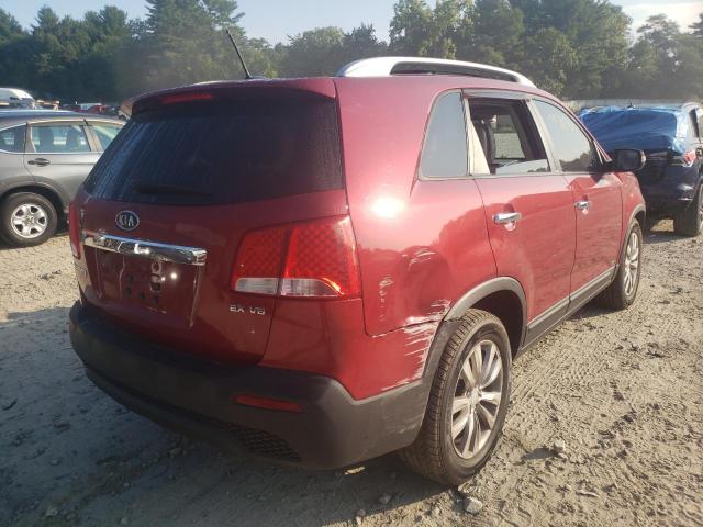 Photo 4 from auction – 2011 KIA SORENTO with VIN 5XYKUDA28BG035208