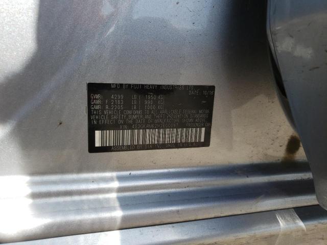 Photo 10 from auction – 2017 SUBARU IMPREZA SP with VIN 4S3GKAM62H3600087