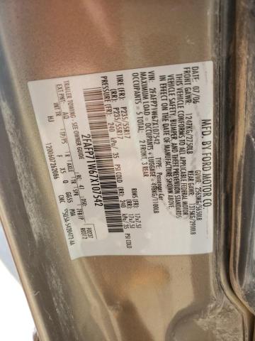 Photo 10 from auction – 2007 FORD CROWN VICT with VIN 2FAFP71W67X107542