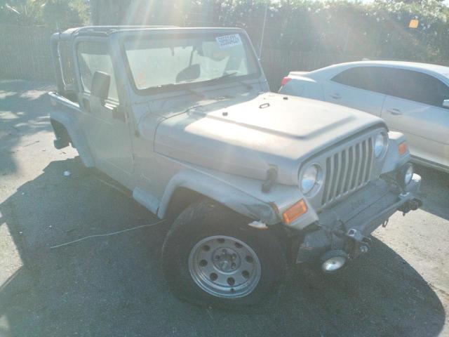 JEEP WRANGLER / 2000 with VIN 1J4FA49S5YP778097 - Photo from auction
