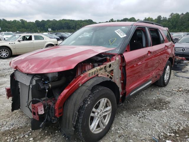 Photo 2 from auction – 2021 FORD EXPLORER X with VIN 1FMSK7DH0MGB57032