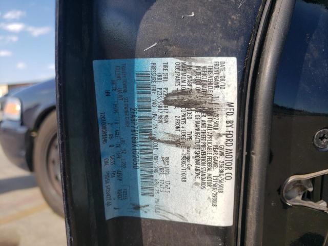 Photo 10 from auction – 2009 FORD CROWN VICT with VIN 2FAHP71V39X133888