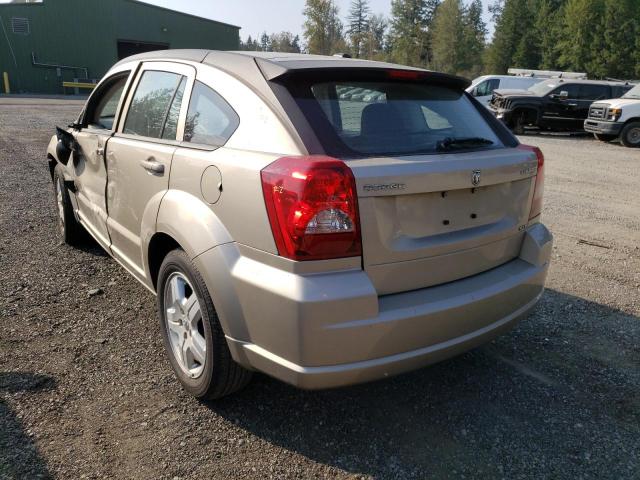 Photo 3 from auction – 2009 DODGE CALIBER SX with VIN 1B3HB48C89D164168