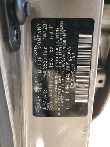 Photo 10 from auction – 2013 HYUNDAI ACCENT GLS with VIN KMHCT4AE1DU521003