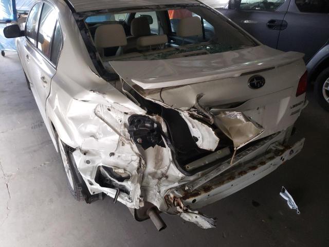 Photo 9 from auction – 2012 SUBARU LEGACY 2.5 with VIN 4S3BMBG69C3011486