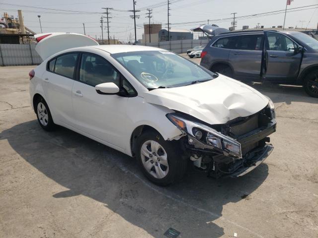 KIA FORTE LX 2018 with VIN 3KPFK4A7XJE237207 - Photo from auction