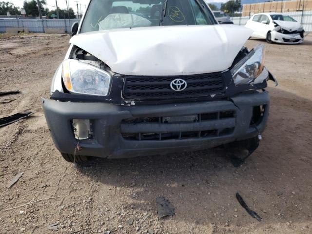Photo 9 from auction – 2001 TOYOTA RAV4 with VIN JTEHH20V210107860