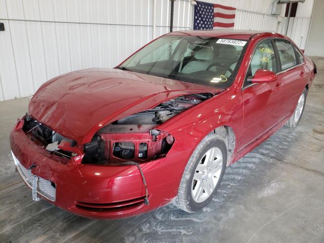 Photo 2 from auction – 2013 CHEVROLET IMPALA LT with VIN 2G1WG5E37D1102095