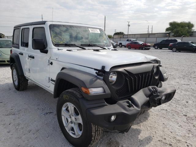 JEEP WRANGLER U 2022 with VIN 1C4HJXDG4NW151900 - Photo from auction