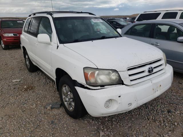 TOYOTA HIGHLANDER 2004 with VIN JTEEP21A240031160 - Photo from auction