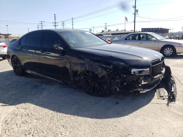 BMW 740 I 2021 with VIN WBA7T2C07MCE61424 - Photo from auction