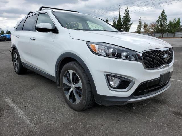 KIA SORENTO EX 2016 with VIN 5XYPH4A50GG149733 - Photo from auction