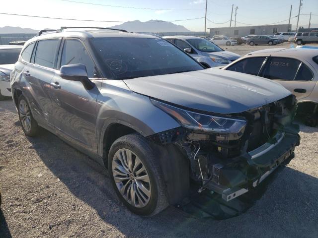 TOYOTA HIGHLANDER 2021 with VIN 5TDFARAH9MS006611 - Photo from auction