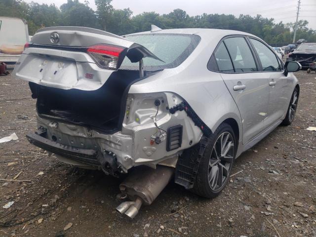 Photo 4 from auction – 2021 TOYOTA COROLLA SE with VIN 5YFS4MCE0MP060304