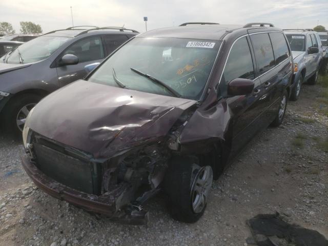 Photo 2 from auction – 2007 HONDA ODYSSEY EX with VIN 5FNRL38777B445509