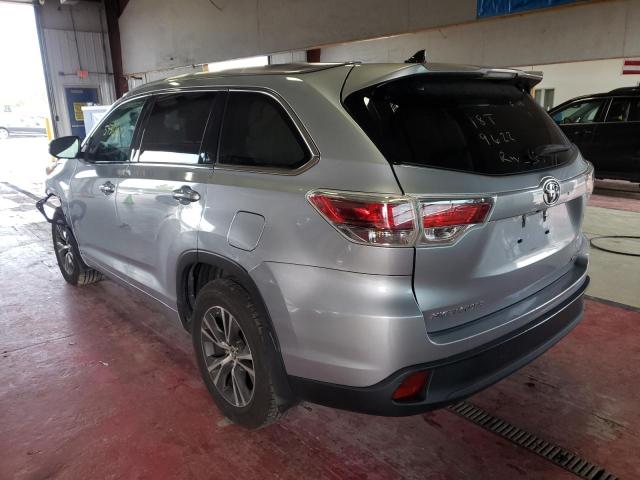 Photo 3 from auction – 2016 TOYOTA HIGHLANDER with VIN 5TDJKRFH7GS243828