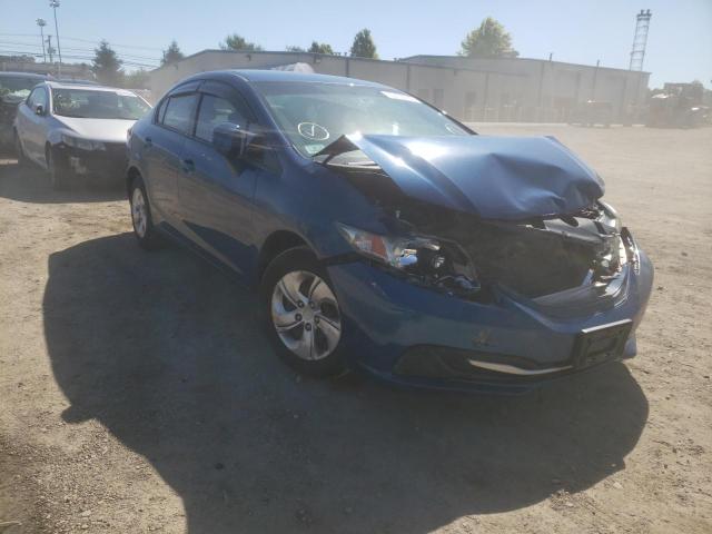 HONDA CIVIC LX 2013 with VIN 2HGFB2F5XDH519269 - Photo from auction