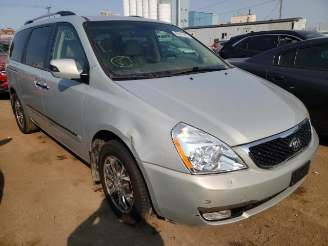 KIA SEDONA EX 2014 with VIN KNDMH4C77E6568390 - Photo from auction