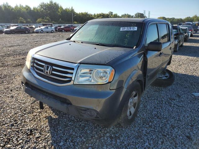 Photo 2 from auction – 2012 HONDA PILOT LX with VIN 5FNYF3H2XCB041654