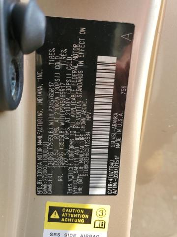 Photo 10 from auction – 2012 TOYOTA HIGHLANDER with VIN 5TDBK3EH6CS123984