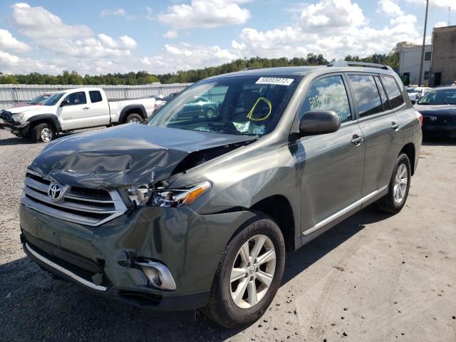 Photo 2 from auction – 2013 TOYOTA HIGHLANDER with VIN 5TDBK3EH6DS193230