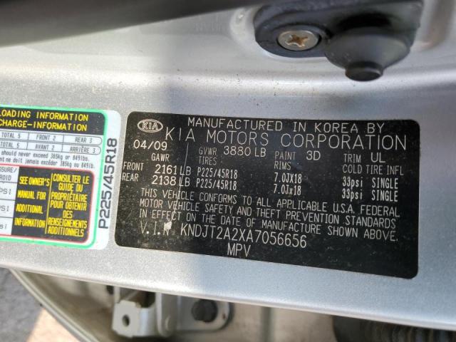 Photo 10 from auction – 2010 KIA SOUL + with VIN KNDJT2A2XA7056656