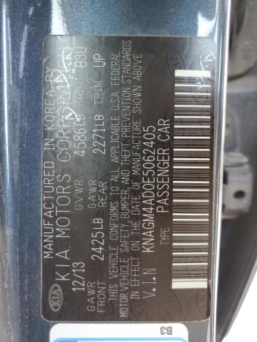 Zdjęcie 10 z aukcji – 2014 KIA OPTIMA HYB z VIN KNAGM4AD0E5062405