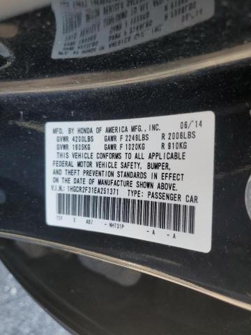 Photo 10 from auction – 2014 HONDA ACCORD LX with VIN 1HGCR2F31EA251371